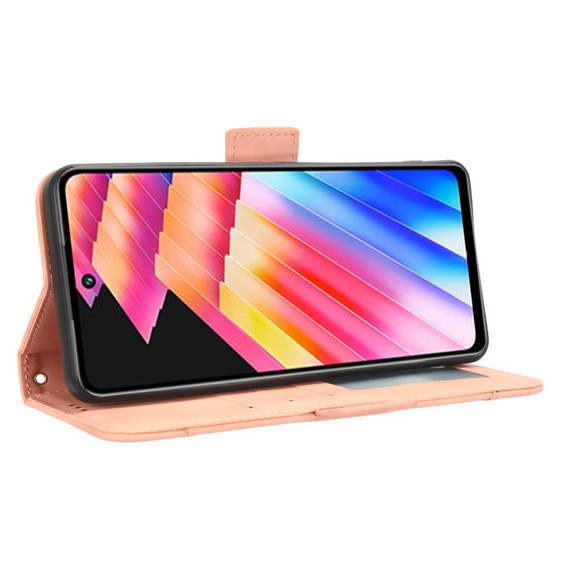 Klopové pouzdro pro Infinix Hot 30, Card Slot, růžové
