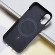 Pouzdro pro iPhone 16 Plus, Aramid Fiber Cover, černé