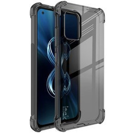 IMAK pouzdro pro Asus Zenfone 8, Dropproof, transparentní / černé