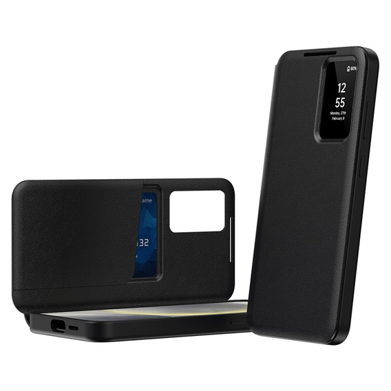 Pouzdro s klopou Smart View Wallet pro Samsung Galaxy S25 FE