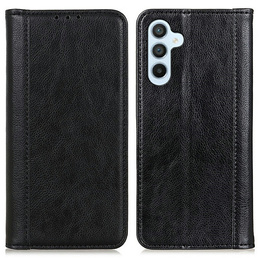 Pouzdro pro Samsung Galaxy A56, Wallet Litchi Leather, černé