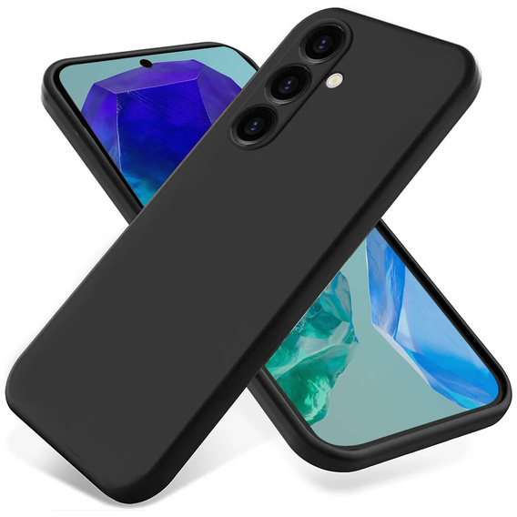 Tenké pouzdro pro Samsung Galaxy M55 5G, Slim, černé