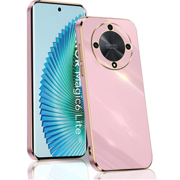 Pouzdro pro Honor Magic 6 Lite 5G, Glamour CamShield, fialové