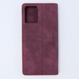 Pouzdro pro Motorola Moto G53, ERBORD Vintage peněženka s klopou, červené