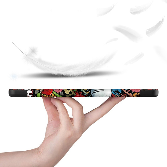 Pouzdro pro Huawei MatePad SE 10.4 2022, Smartcase, graffiti