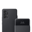 Originální pouzdro Samsung pro Galaxy A53 5G, S View Wallet Cover, černé