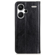 Pouzdro pro Xiaomi Redmi Note 13 Pro+, Wallet Litchi Leather, černé