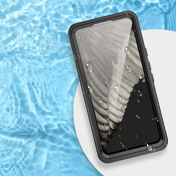 Vodotěsné pouzdro IP68 pro Google Pixel 8, černé