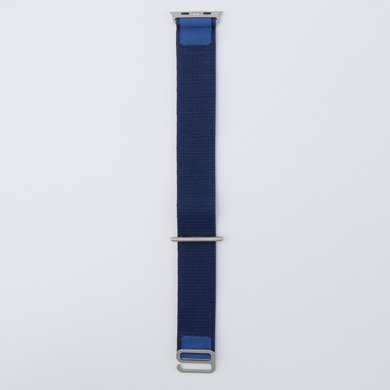 Nylonový řemínek pro Apple Watch 1/2/3/4/5/6/7/8/SE/ULTRA 42/44/45/49 mm, námořnicky modrý