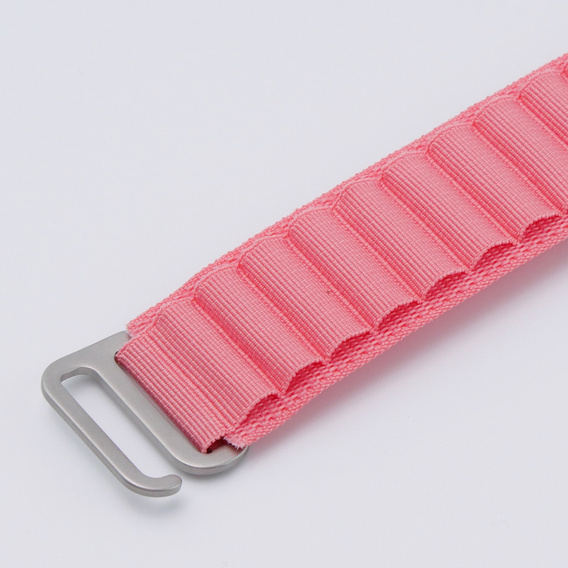 Nylonový řemínek pro Apple Watch 1/2/3/4/5/6/7/8/SE/ULTRA 42/44/45/49 mm, růžový 
