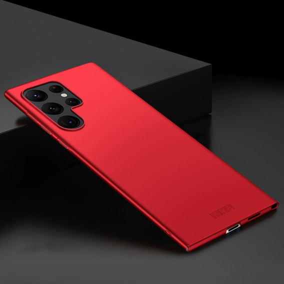 Pouzdro MOFI Slim pro Samsung Galaxy S23 Ultra, červené