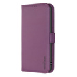 Klopové pouzdro pro Xiaomi Redmi Note 13 5G, BINFEN Wallet, tmavě fialové