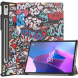 Pouzdro pro Lenovo Tab P11 Pro Gen 2 TB132FU TB132XU 11.2", s klopou, graffiti