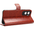 Klopové pouzdro pro Honor 90 Lite 5G, Crazy Horse Wallet, hnědé