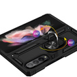 Pancéřové pouzdro pro Samsung Galaxy Z Fold3 5G, Nox Case Ring, černé