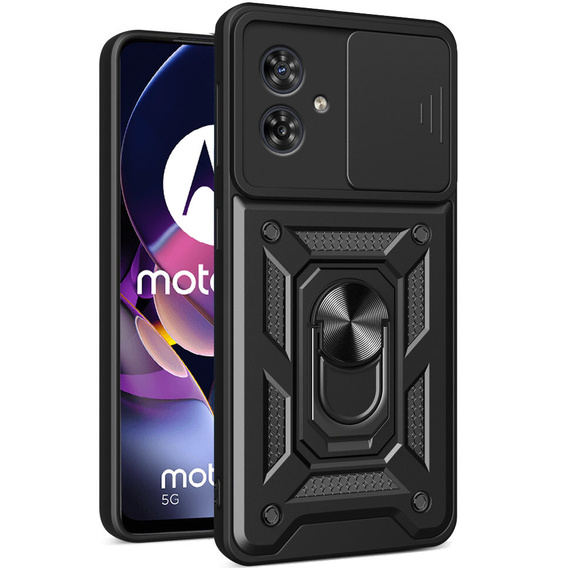 Pouzdro pro Motorola Moto G54 5G, CamShield Slide, černé