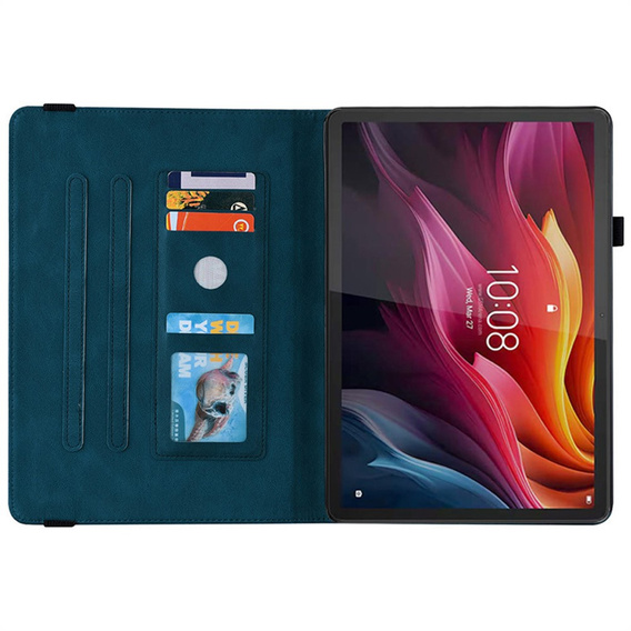 Pouzdro Butterfly s podstavcem a kapsami pro Lenovo Idea Tab 11" / Tab K11 11" (2 gen.)