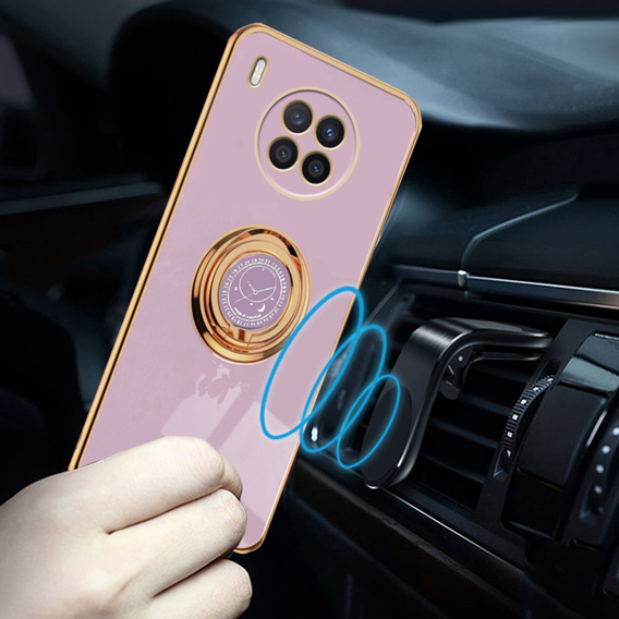 Pouzdro pro Huawei Nova 8i, Electro Ring, fialové