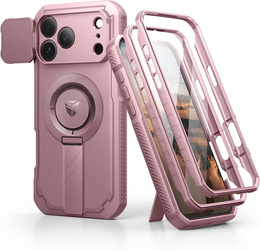 Pancéřové pouzdro Dexnor se stojánkem a spouští fotoaparátu, pro MagSafe pro iPhone 17 Pro Max