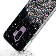 Pouzdro pro Samsung Galaxy S9+ Plus, Glittery, černé