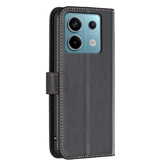 Klopové pouzdro pro Xiaomi Redmi Note 13 Pro 5G, BINFEN Wallet, černé