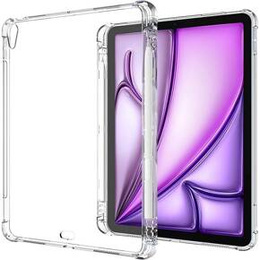 Pouzdro pro Apple iPad Air 11" 6 gen. 2024 (A2902, silikonové, průhledné
