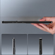 Ochranné pouzdro na fotoaparát pro Samsung Galaxy Note 10+ Plus, CamShield MagSafe, transparentní / černé