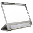 Pouzdro pro iPad 10.2 2021 / 2020 / 2019, Smartcase Hybrid, se slotem na stylus, šedé