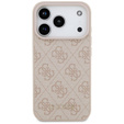 Pouzdro GUESS 4G Metal Gold Logo pro iPhone 17 Pro