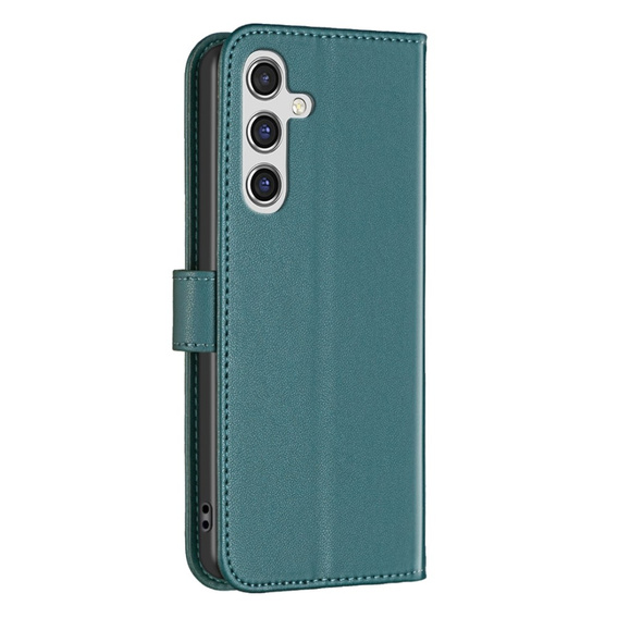 Klopové pouzdro pro Samsung Galaxy A55 5G,BINFEN Wallet, zelený