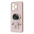 Pouzdro pro Realme C51, Astronaut, růžové