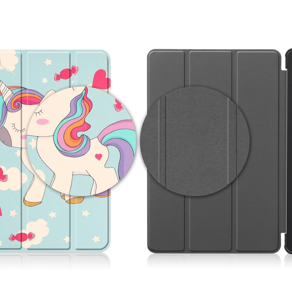 Pouzdro pro Lenovo Tab M8 Gen 4 TB-300FU, Smartcase, unicorn