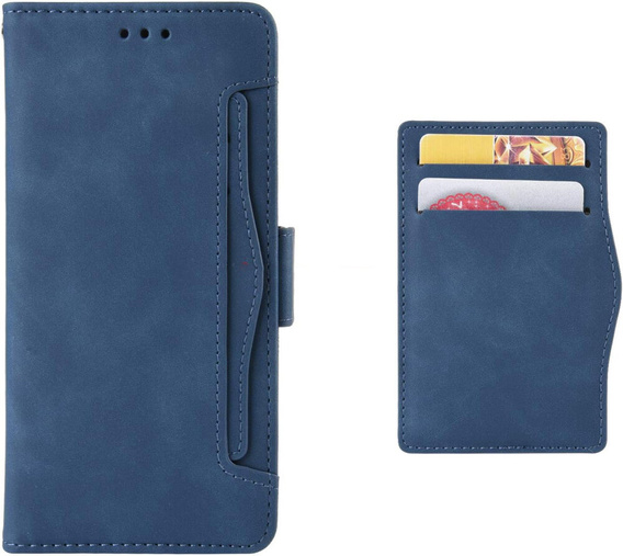 Klopové pouzdro pro Xiaomi Redmi 13, Card Slot, námořnicky modré