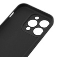 Pouzdro pro iPhone 15 Pro, Silicone Lite, černé