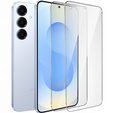 2x tvrzené sklo pro Samsung Galaxy S24+/S25+ Plus, ERBORD 9H Hard Glass na displeji