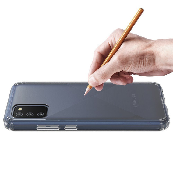 Pouzdro pro Samsung Galaxy A02s, Fusion Hybrid, průhledné