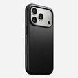 Pouzdro Nomad pro iPhone 17 Pro, moderní kožené pouzdro, černé