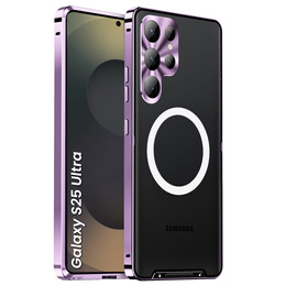 Ochranné pouzdro na fotoaparát pro Samsung Galaxy S25 Ultra, CamShield MagSafe, fialové