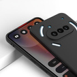Pouzdro pro Nothing Phone 3a, Silicone Lite, černé