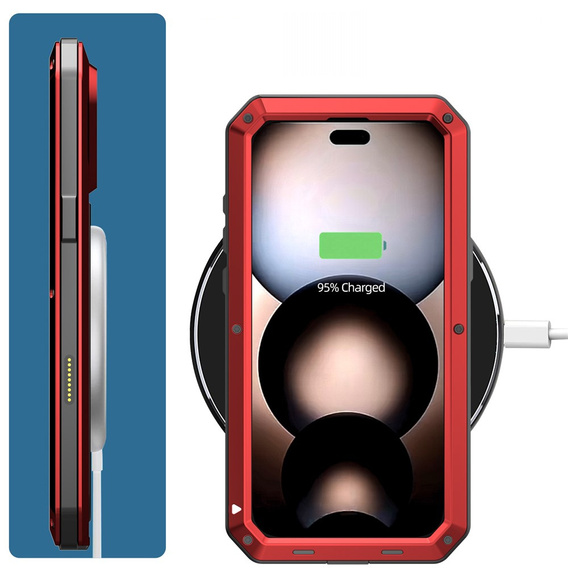 Pevné pouzdro s integrovaným tvrzeným sklem pro iPhone 17 Pro Max