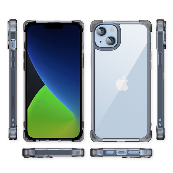 Pouzdro pro iPhone 13, ERBORD CornerShield, černé