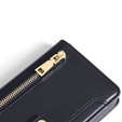 Klopové pouzdro pro Motorola Moto G04 / G24 / G24 Power, Wallet Zipper Pocket, černé