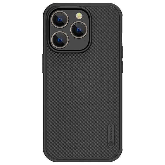 Pouzdro NILLKIN pro iPhone 14 Pro Max, Super Frosted Shield Case, černé
