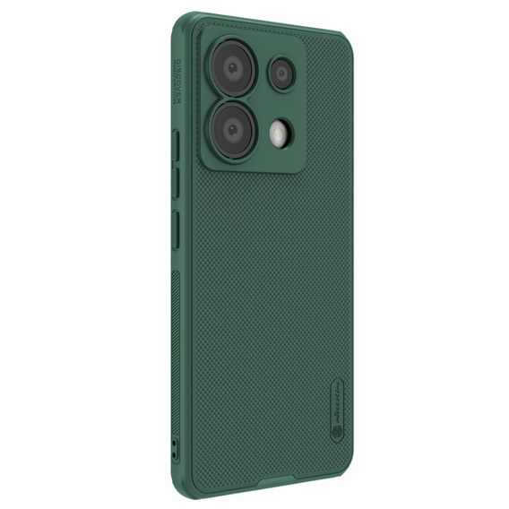 Pouzdro NILLKIN pro Xiaomi Redmi Note 13 Pro 5G, Super Frosted Shield Case, zelené