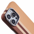 Pouzdro pro iPhone 13 Pro Max, Carbon Fiber MagSafe, žluté