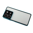 Pouzdro pro Xiaomi Redmi Note 13 5G, Magnetic Dual Glass, modré