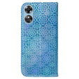 Klopové pouzdro pro Oppo A17, Wallet mandala, modré
