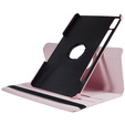 Pouzdro pro Lenovo Tab P11 Pro Gen 2 TB132FU TB132XU 11.2" TB330FU 10.95", otočné o 360°, růžové