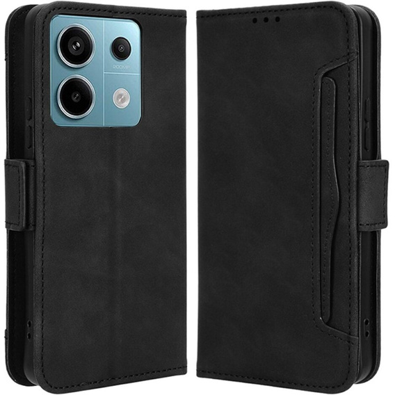 Klopové pouzdro pro Xiaomi Redmi Note 13 Pro 5G, Card Slot, černé