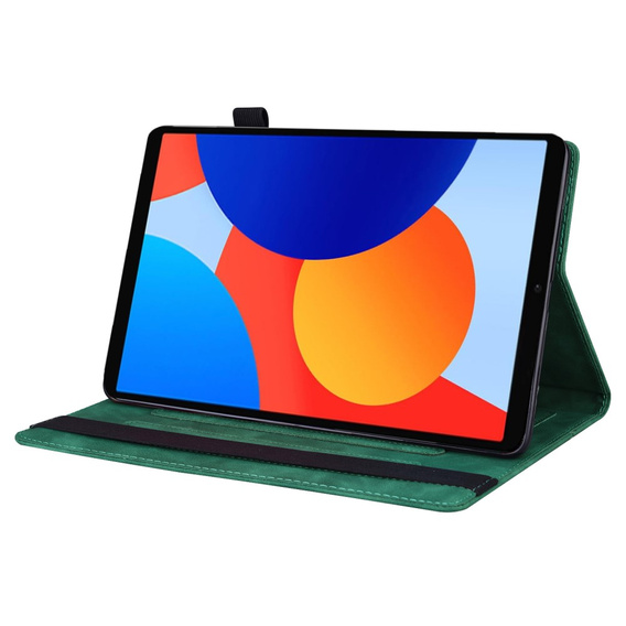 Pouzdro pro Xiaomi Redmi Pad SE 8.7, Classic, s prostorem pro stylus, zelené